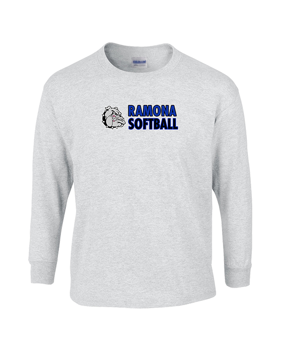 Ramona HS Softball Basic - Cotton Longsleeve