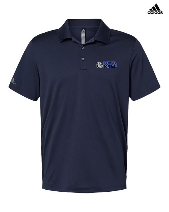 Ramona HS Softball Basic - Mens Adidas Polo
