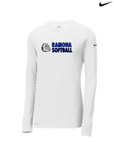 Ramona HS Softball Basic - Mens Nike Longsleeve