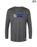 Ramona HS Softball Basic - Mens Oakley Longsleeve
