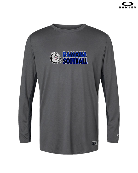 Ramona HS Softball Basic - Mens Oakley Longsleeve