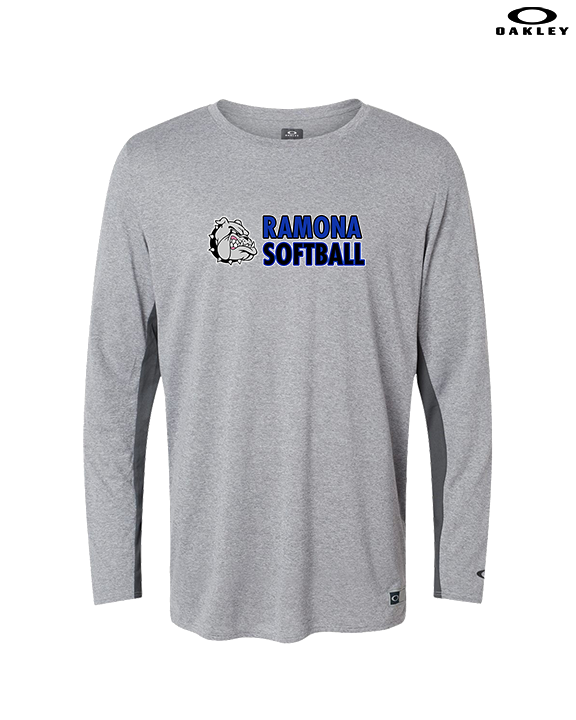 Ramona HS Softball Basic - Mens Oakley Longsleeve
