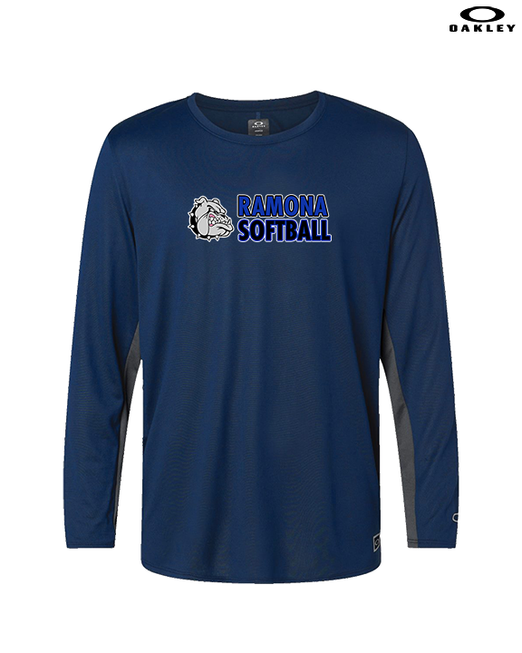 Ramona HS Softball Basic - Mens Oakley Longsleeve