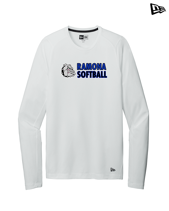 Ramona HS Softball Basic - New Era Performance Long Sleeve