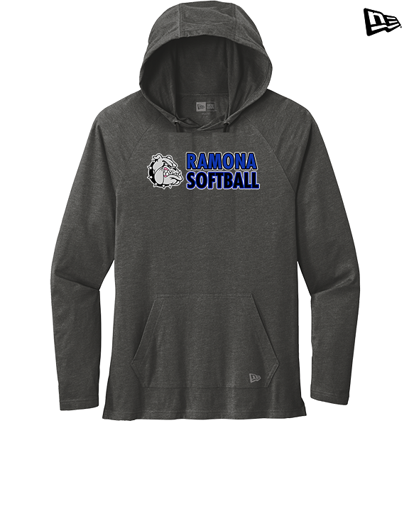 Ramona HS Softball Basic - New Era Tri-Blend Hoodie