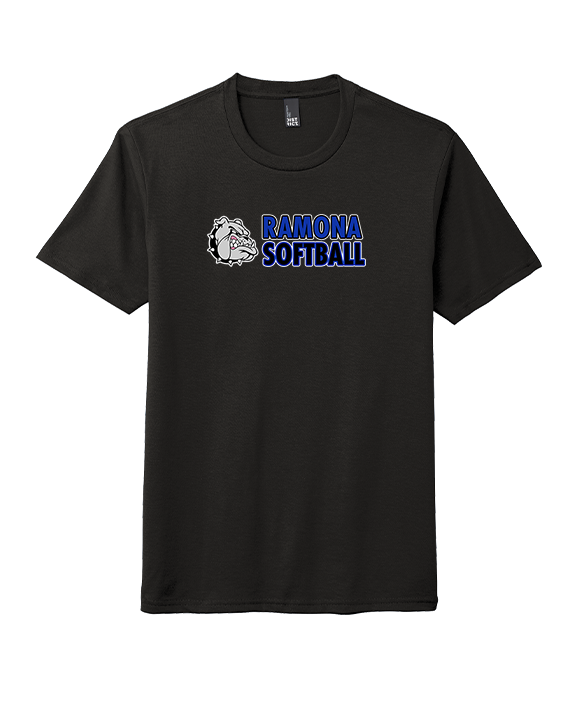 Ramona HS Softball Basic - Tri-Blend Shirt