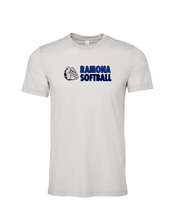 Ramona HS Softball Basic - Tri-Blend Shirt