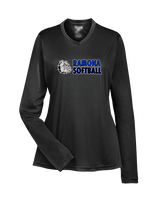 Ramona HS Softball Basic - Womens Performance Longsleeve