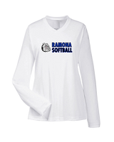 Ramona HS Softball Basic - Womens Performance Longsleeve