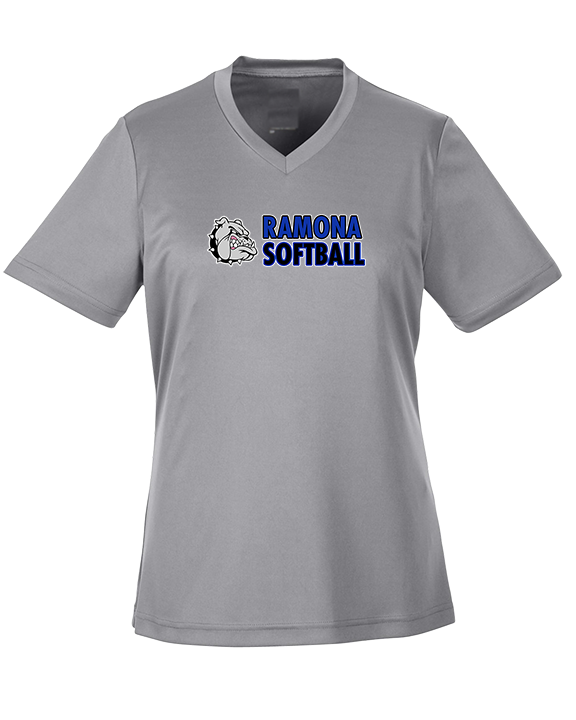 Ramona HS Softball Basic - Womens Performance Shirt