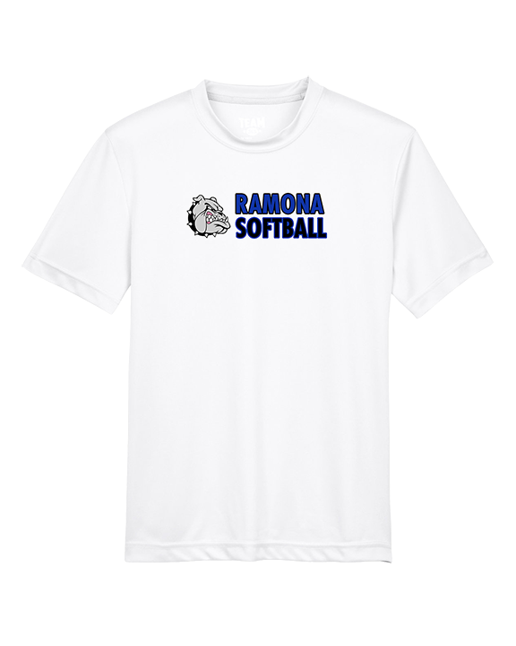 Ramona HS Softball Basic - Youth Performance Shirt