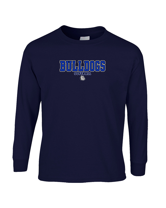 Ramona HS Softball Block - Cotton Longsleeve