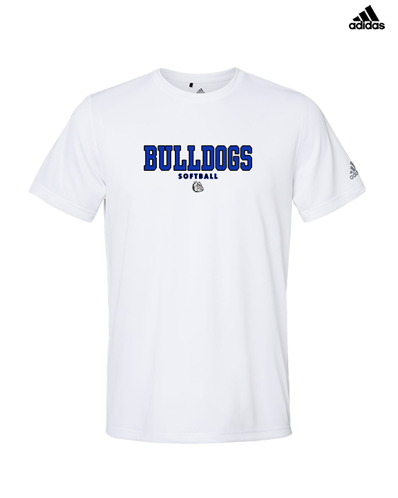 Ramona HS Softball Block - Mens Adidas Performance Shirt