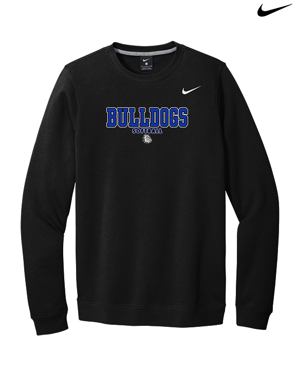 Ramona HS Softball Block - Mens Nike Crewneck