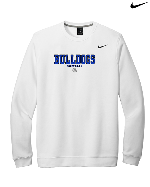 Ramona HS Softball Block - Mens Nike Crewneck