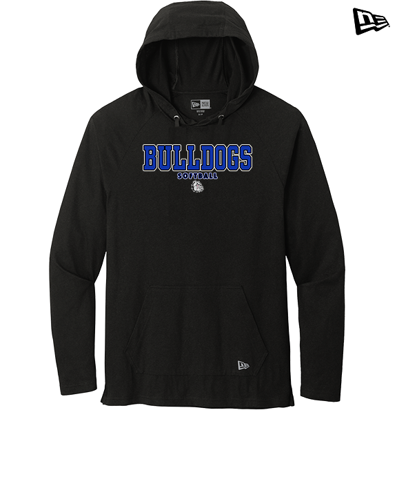 Ramona HS Softball Block - New Era Tri-Blend Hoodie