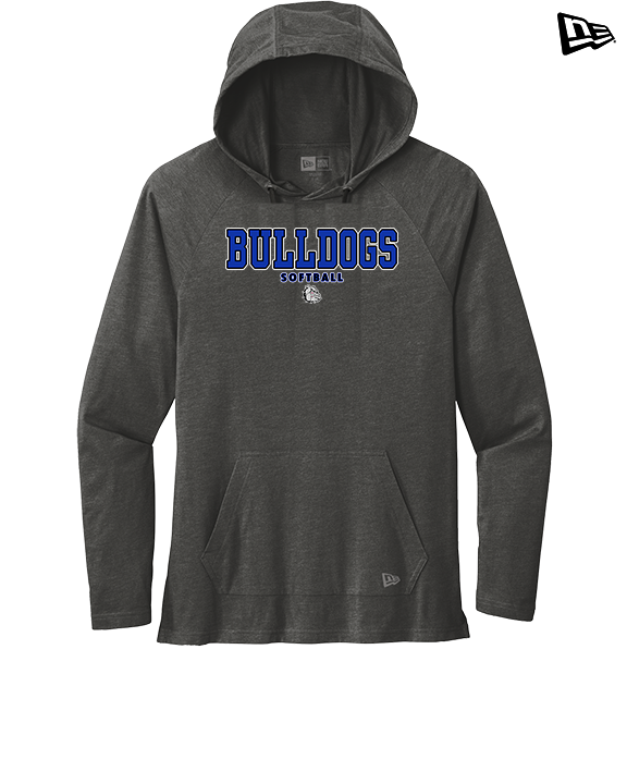 Ramona HS Softball Block - New Era Tri-Blend Hoodie