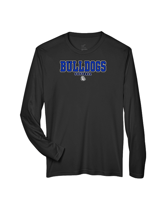 Ramona HS Softball Block - Performance Longsleeve