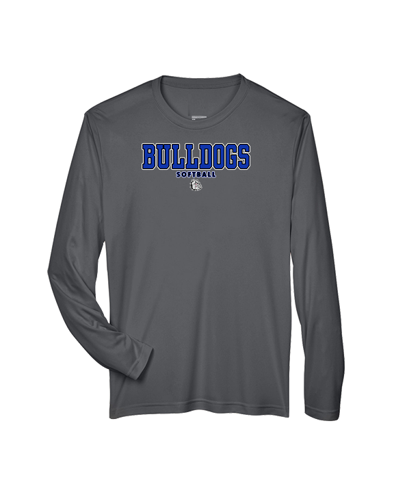 Ramona HS Softball Block - Performance Longsleeve