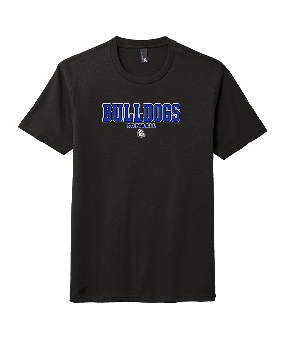 Ramona HS Softball Block - Tri-Blend Shirt