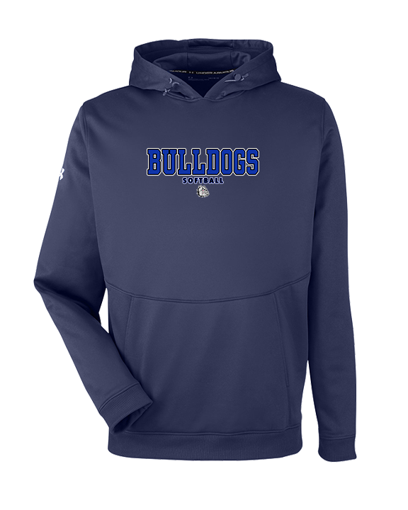Ramona HS Softball Block - Under Armour Mens Storm Fleece