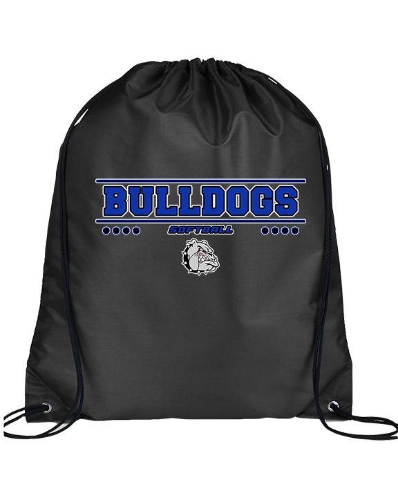 Ramona HS Softball Border - Drawstring Bag