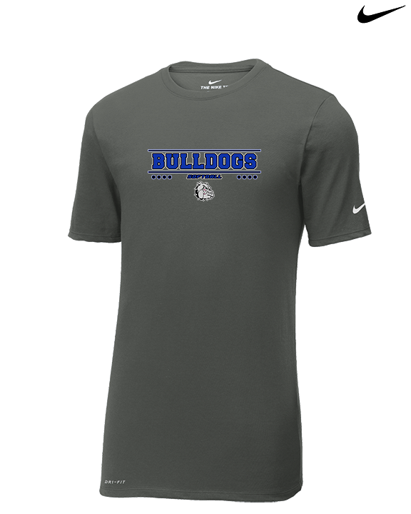 Ramona HS Softball Border - Mens Nike Cotton Poly Tee