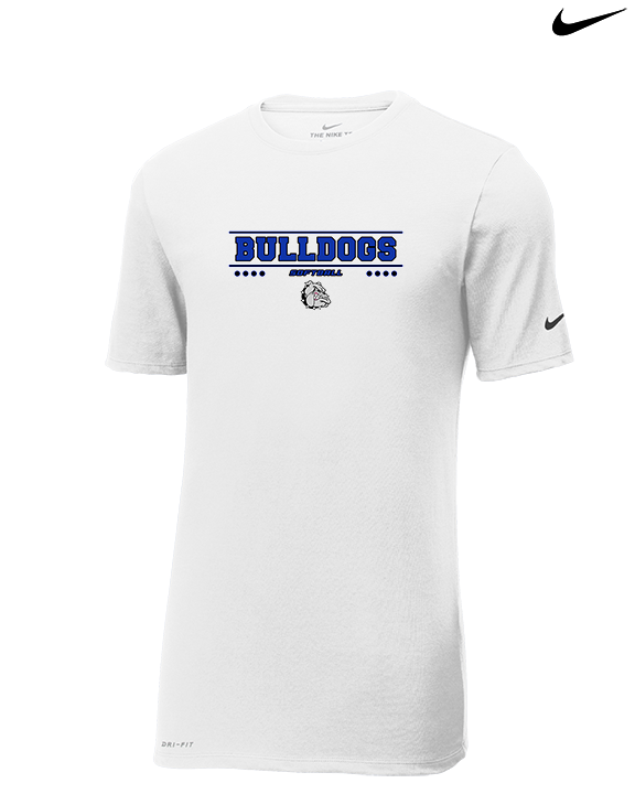 Ramona HS Softball Border - Mens Nike Cotton Poly Tee