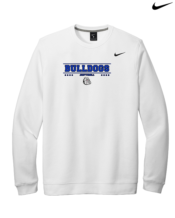 Ramona HS Softball Border - Mens Nike Crewneck