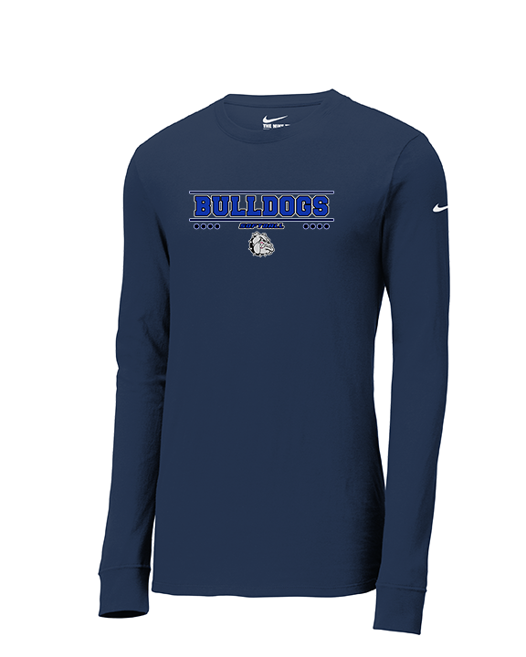 Ramona HS Softball Border - Mens Nike Longsleeve