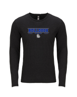 Ramona HS Softball Border - Tri-Blend Long Sleeve