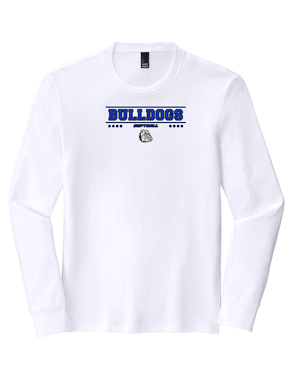 Ramona HS Softball Border - Tri-Blend Long Sleeve