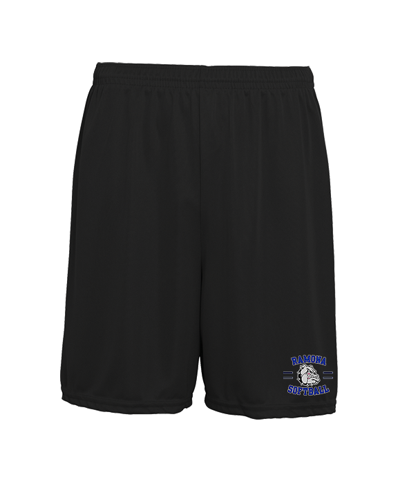 Ramona HS Softball Curve - Mens 7inch Training Shorts