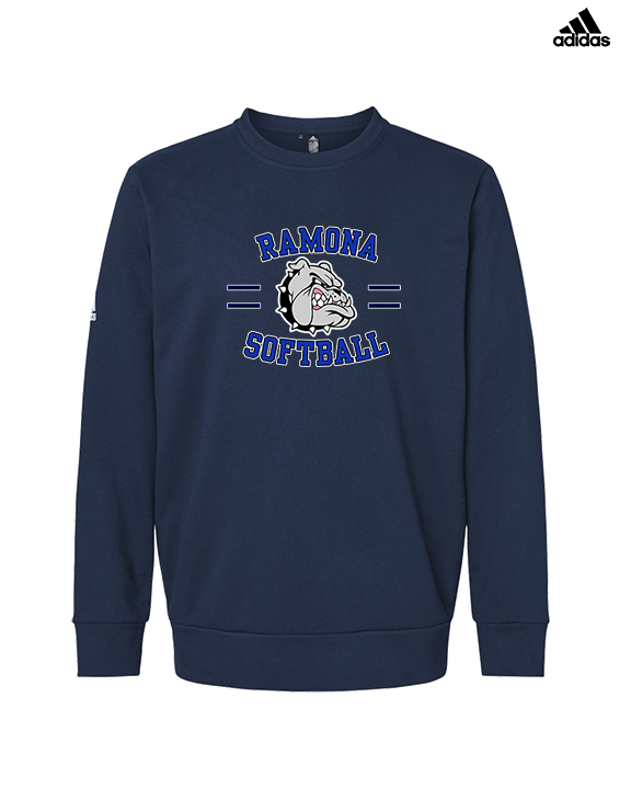Ramona HS Softball Curve - Mens Adidas Crewneck