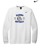 Ramona HS Softball Curve - Mens Nike Crewneck