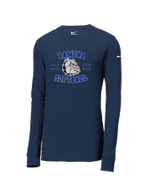 Ramona HS Softball Curve - Mens Nike Longsleeve