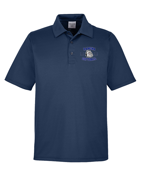 Ramona HS Softball Curve - Mens Polo
