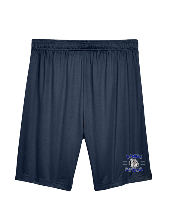 Ramona HS Softball Curve - Mens Training Shorts with Pockets