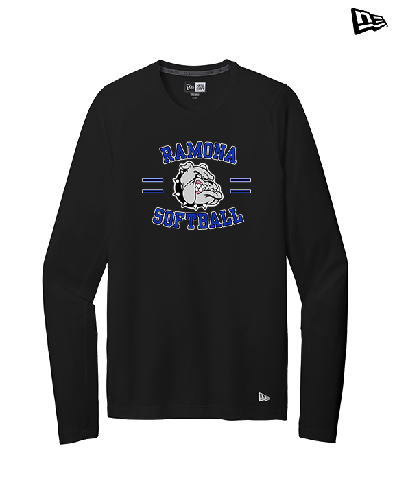 Ramona HS Softball Curve - New Era Performance Long Sleeve