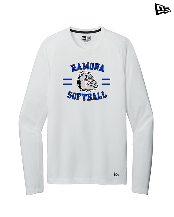 Ramona HS Softball Curve - New Era Performance Long Sleeve