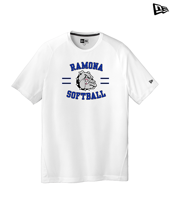 Ramona HS Softball Curve - New Era Performance Shirt