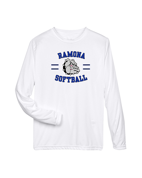 Ramona HS Softball Curve - Performance Longsleeve