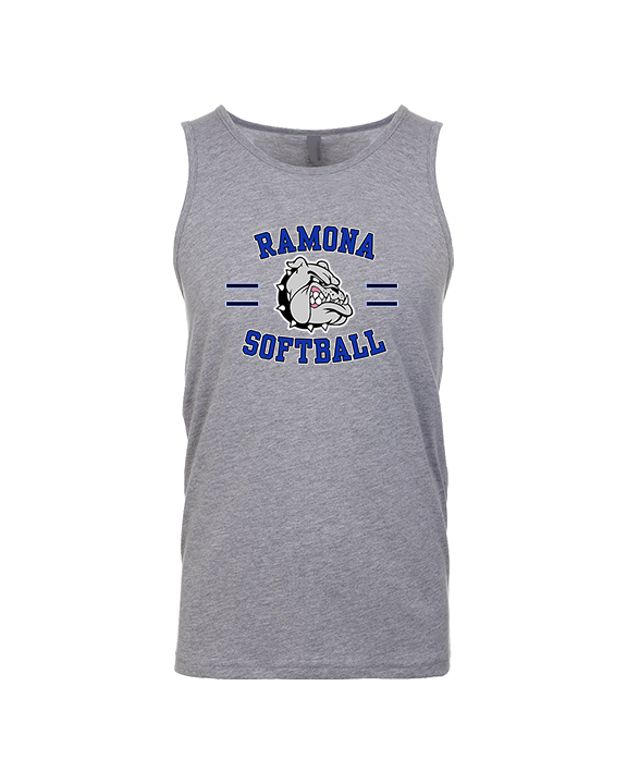 Ramona HS Softball Curve - Tank Top