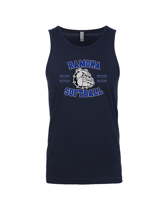 Ramona HS Softball Curve - Tank Top