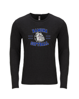 Ramona HS Softball Curve - Tri-Blend Long Sleeve