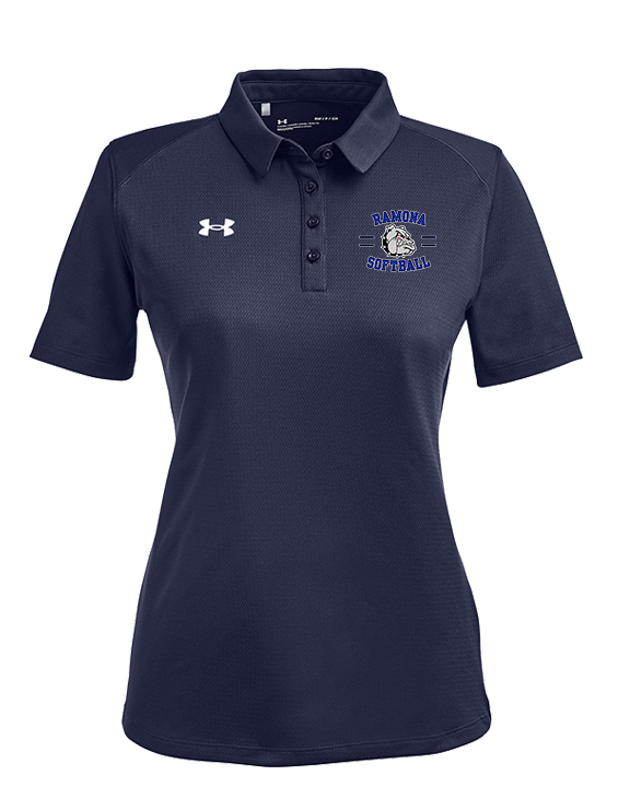 Ramona HS Softball Curve - Under Armour Ladies Tech Polo