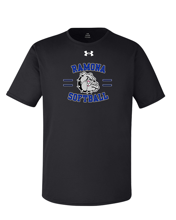 Ramona HS Softball Curve - Under Armour Mens Team Tech T-Shirt