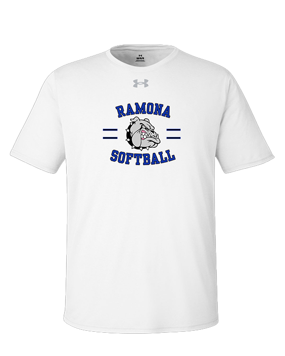 Ramona HS Softball Curve - Under Armour Mens Team Tech T-Shirt