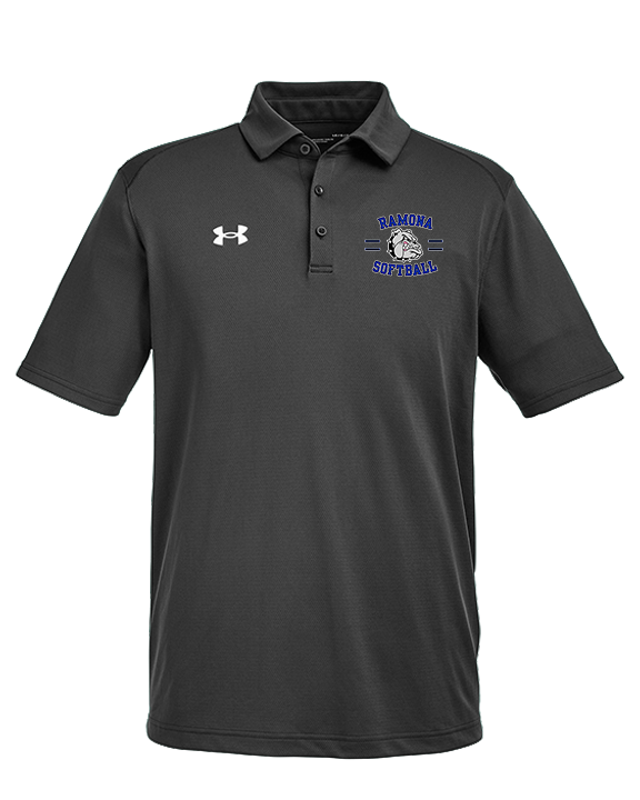 Ramona HS Softball Curve - Under Armour Mens Tech Polo