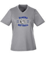 Ramona HS Softball Curve - Womens Performance Shirt